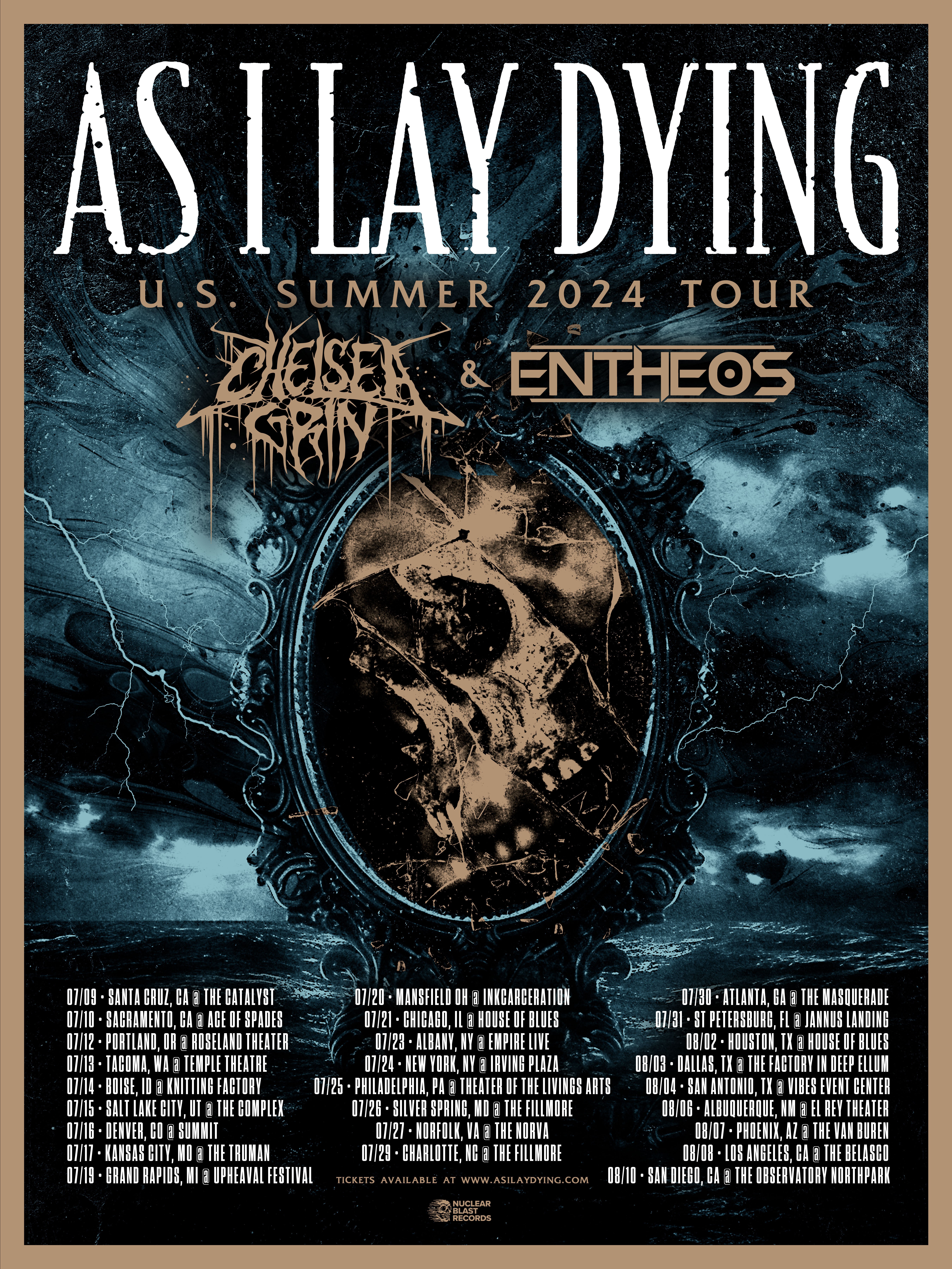 As I Lay Dying Summer 2024